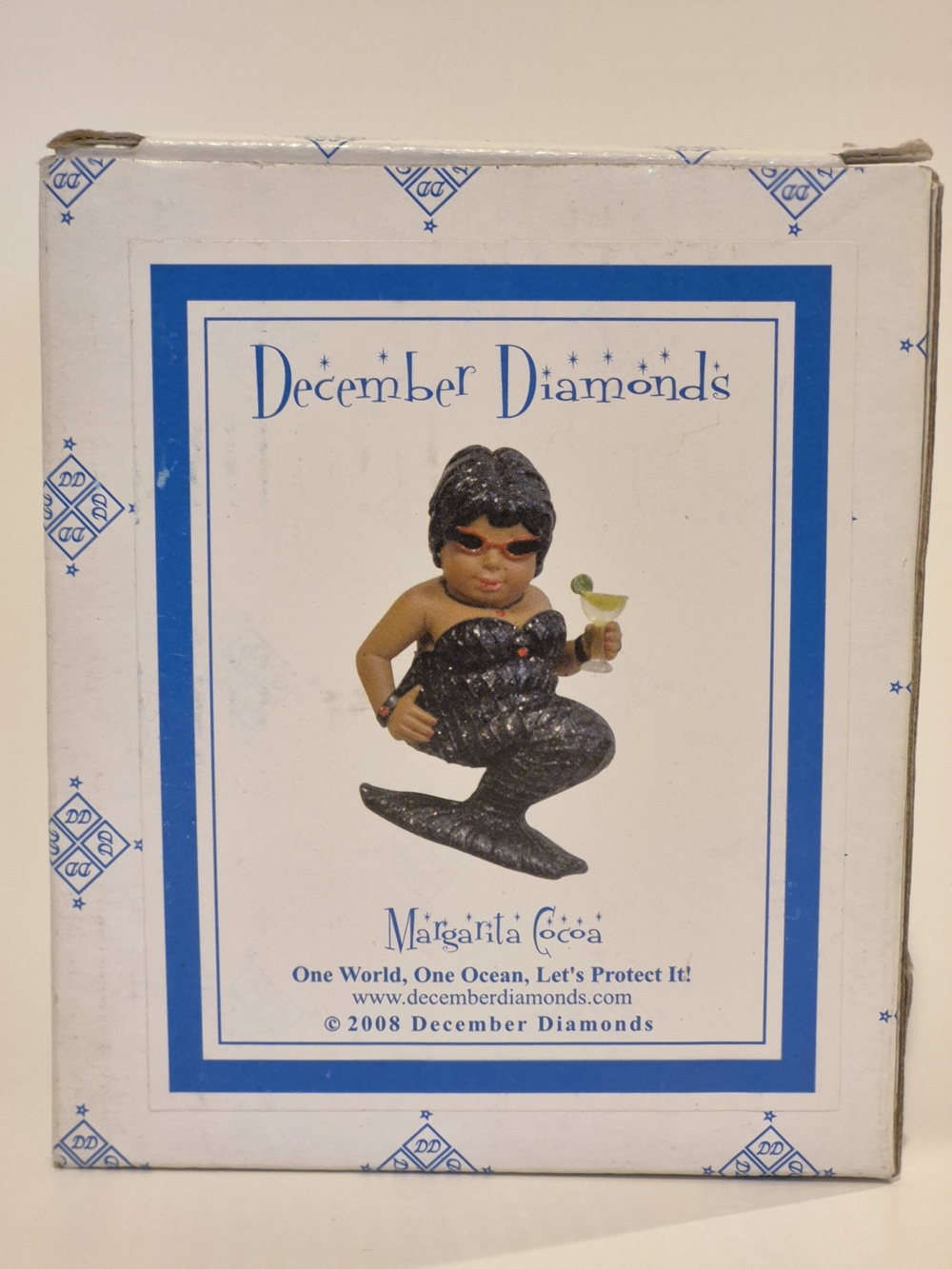 December Diamonds-Margarita Cocoa Mermaid Ornament